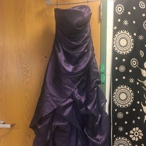Long Purple Dress
